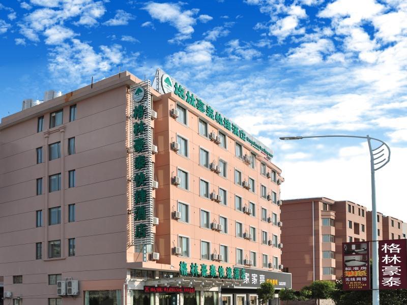Greentree Inn Zhejiang Taizhou Tiantai Bus Station Express Hotel Екстер'єр фото