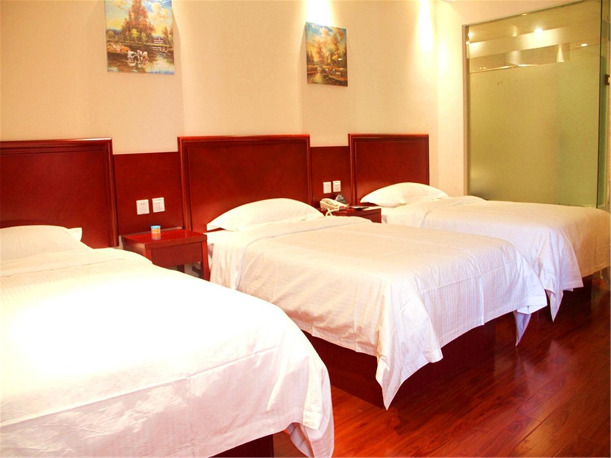 Greentree Inn Zhejiang Taizhou Tiantai Bus Station Express Hotel Екстер'єр фото