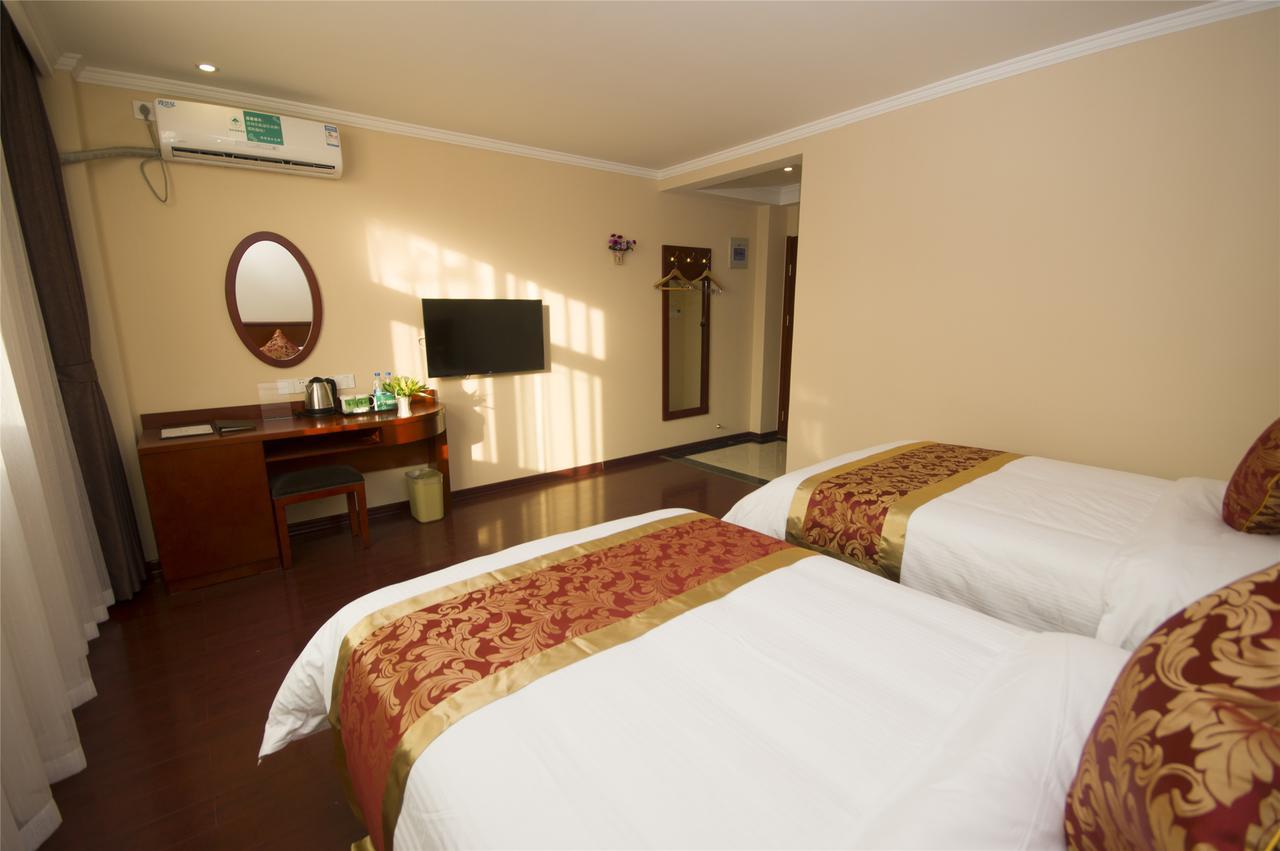 Greentree Inn Zhejiang Taizhou Tiantai Bus Station Express Hotel Екстер'єр фото